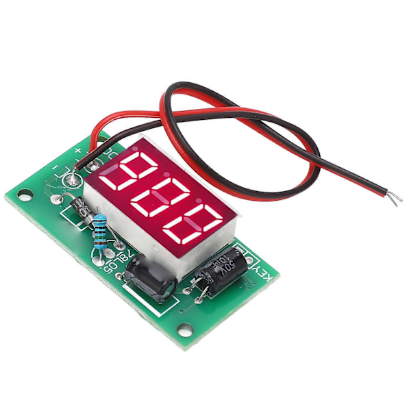 Trigger Teller Modul 3 Sifret Rød Skjerm Akkumulator Modul for Industrielt Utstyr 4?7V