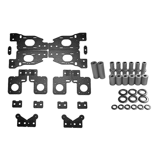 För Voron2.4 R1/R2 Aluminiumlegering Corexy Struktur Kit med Isolationskolumn 3D-skrivartillbehör