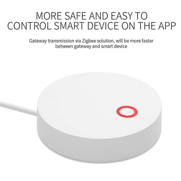 Tuya Smart ZigBee Hub Gateway Smart Home Bridge Smart Life APP Trådlös Fjärrkontroll Fungerar med Tuya Zigbee Sensorer
