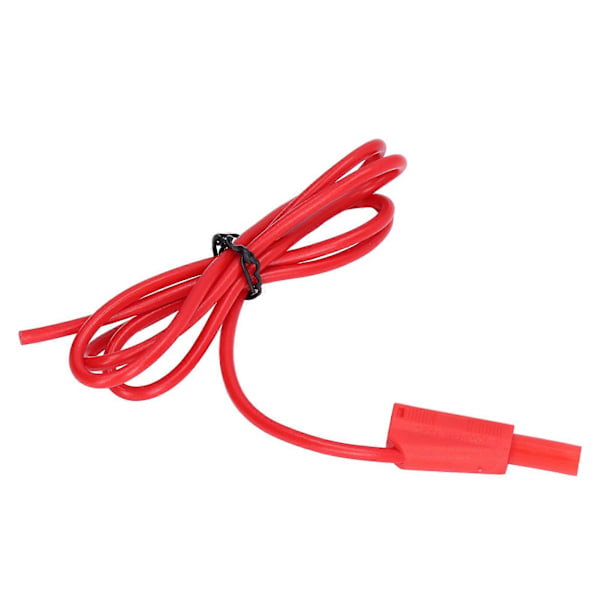 J.70021 Banankontakt i testledning Banankontakt Elektrisk testkit för elektriska projekt Spänningstestare 32A/1000VRöd
