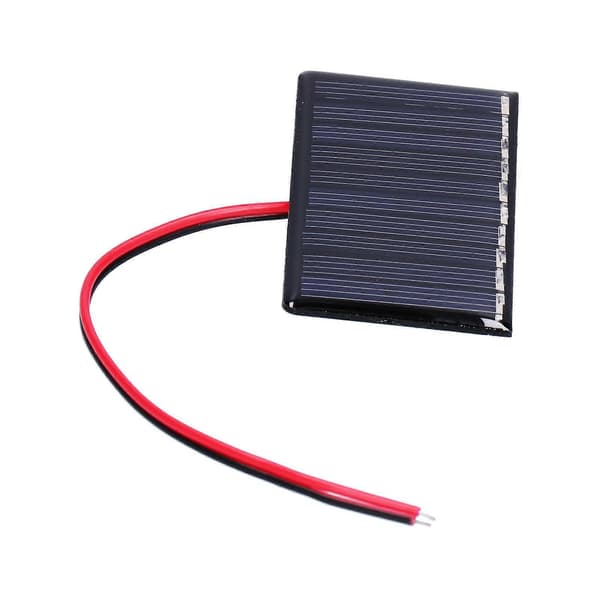 4 stk. solenergipaneler, unik proces, høj konverteringsrate, effektiv solcellepanel med ledning til belysning