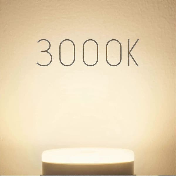 4-pack Gx53 LED-spotlight 9W Varmvit 3000K, 900lm, AC 230V, Ej dimbar
