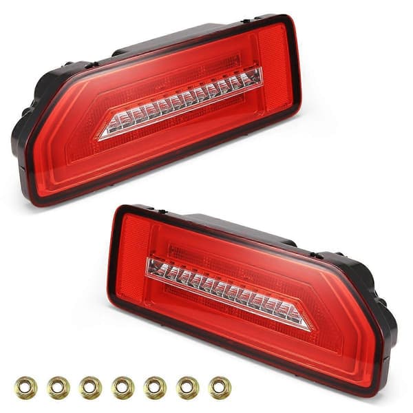 1 par LED Baglygte Stoplys Bageste Parkeringsbremse Blinklys Reflektor Baglygte til 2019-2022