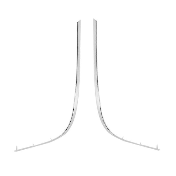 1 Par Krom Bakre Støtfanger List Deksel Trim 2048852921 Erstatning For Benz C-Klasse W205 C250 W204 C350