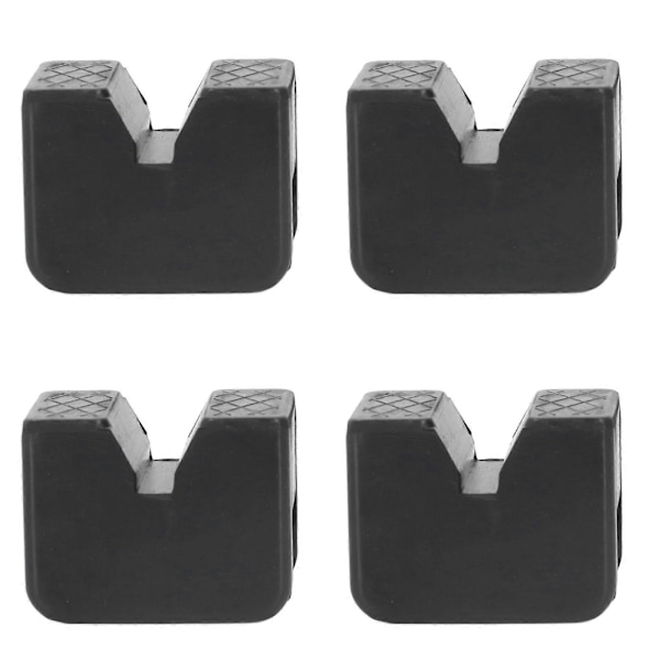 4 stk. Gummiputejekk Adapter Universal Slisset Rammeskinne Klem Sveisebeskytter