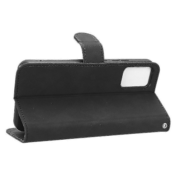 Til Tcl 403 Mobiltelefon Etui Stativ Tegnebog Stødsikker Tpu+pu Læder Telefon Cover Black