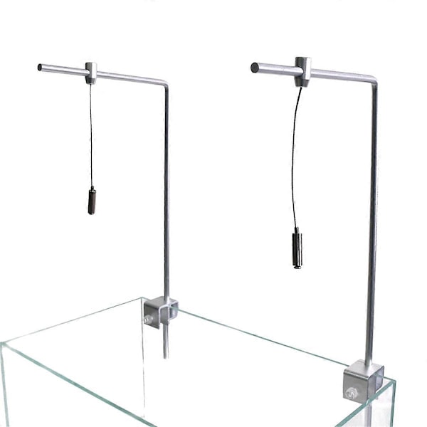 Justerbart akvariemonteringsfäste LED Universellt akvarielampstativ Lampstativ Hängande kit Akvarietillbehör