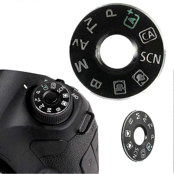 for Canon 6D Kamera Funksjonsvelger Modus Plate Grensesnittdeksel Reparasjon