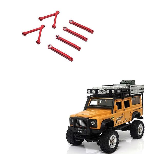 Metal Trækstangsforbindelse Stangsæt til SG 2801 SG2801 SG-2801 D110 1/28 RC Crawler Bil Opgraderingsdele Tilbehør,1