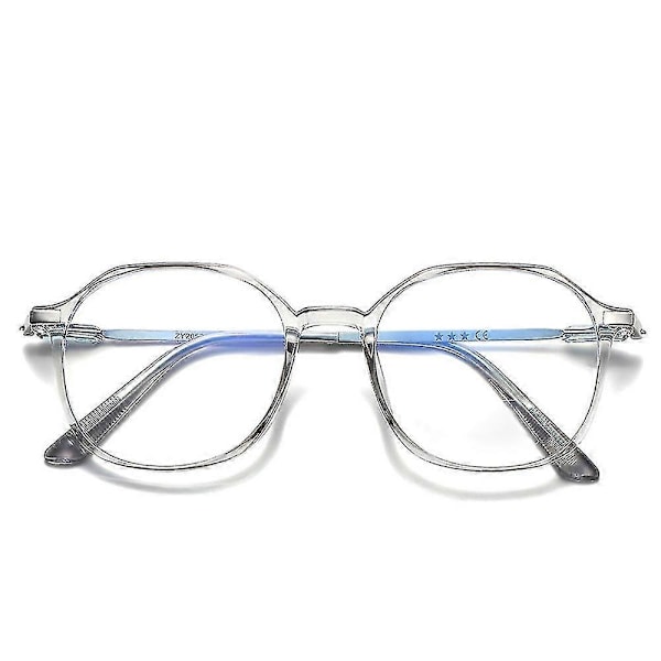 Barn Blåljusblockerande Glasögon Läsglasögon Datorspel Glasögon För Pojke Flicka Grey