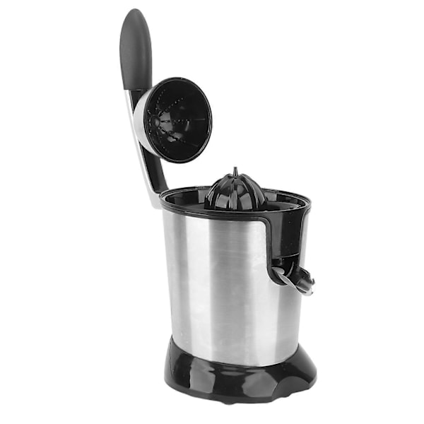 Elektrisk Juicer 800W Komfortabelt Håndtak Rustfritt Stål Elektrisk Juicer for Appelsiner Sitroner Lime Grapefrukt