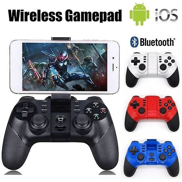 Ny Trådlös Gamepad Bluetooth Spelkontroll Red