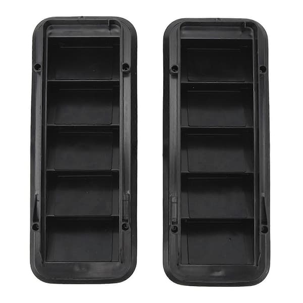 2 st Bakpanel Luftventilationsgaller 13596856 Ersättning för Chevy Silverado 1500 2500 3500 HD