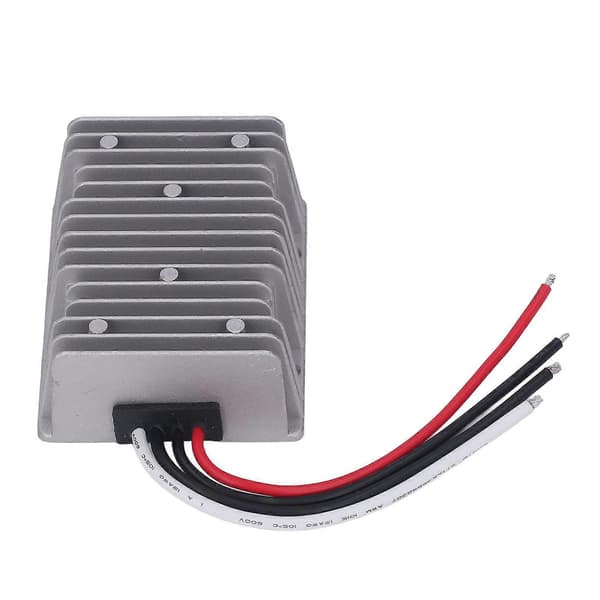 48V til 24V Strømomformer Regulator DC 35V til 60V Buck Converter DC 24V 20A 480W IP68 Vanntett for Bil