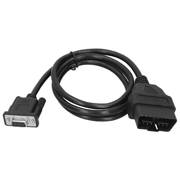 16-nastainen OBD2 - RS232 DB9 -auton diagnostiikkaliitäntäadapterin jatkojohto