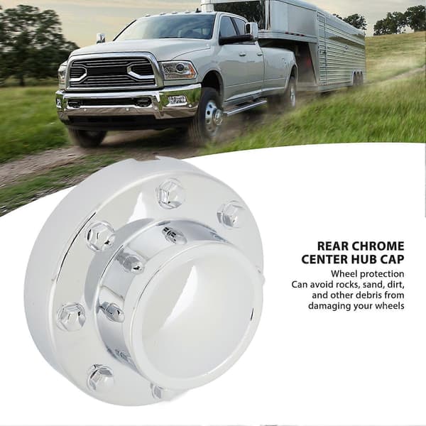 Bakre Krom Senter Navkapsel 68081015AA Erstatning for DODGE RAM 3500 2011 til 2018