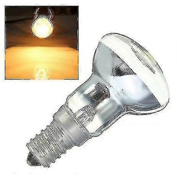 30W E14 R39 Lavalampa Reflektorlampa, Dimbar E14 Sockel R39 Värmelampa, AC220-240V 4-pack