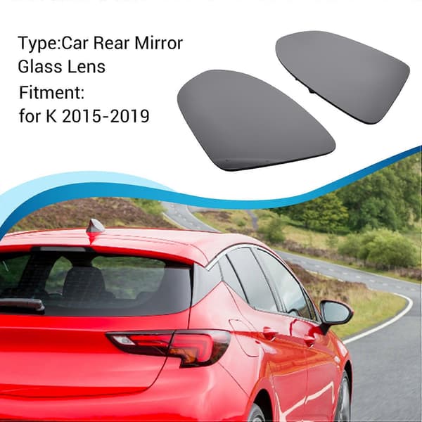 Bil Uppvärmd Bakre Spegelglas Lins för K 2015-2019 Sidospegel Lins