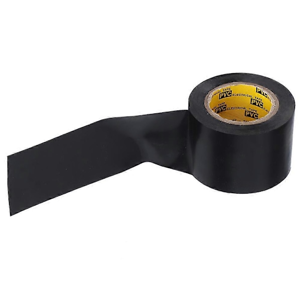 4 st Eltejp PVC Vattentät Elektrisk Isolerande Tätningstejp Reparationsverktyg 4.4cm Svart