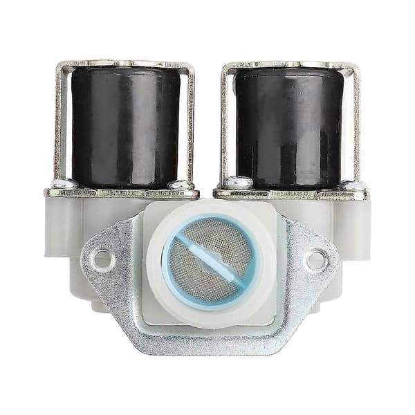 DN20 G3/4 DC 12V Normalt Lukket Dobbelthode Vanninntak Magnetventil for Vaskemaskin