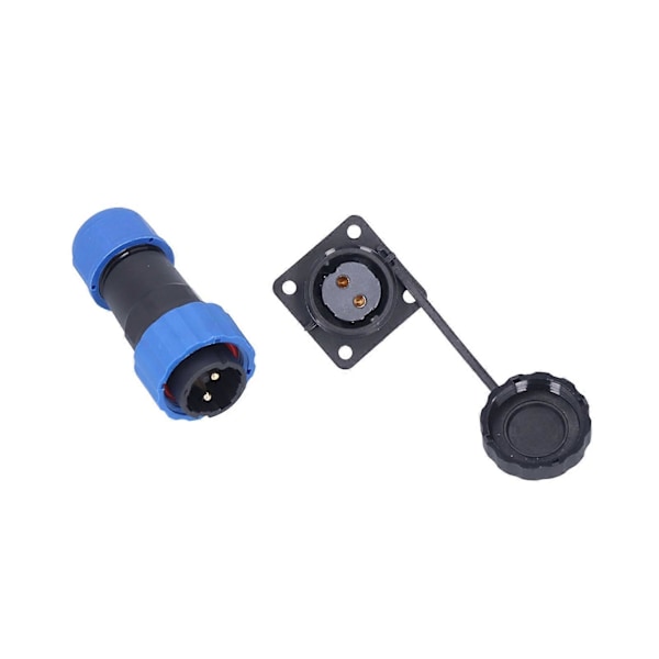 Vattentät Kontaktdosa Fyrkantig Flyg Strömkontakt Butt Terminal Adapter AC 380V SP202 Stift