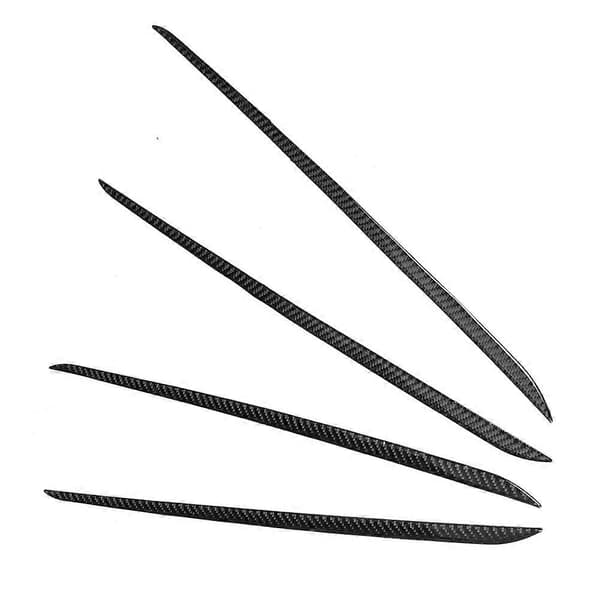 Kolfiber Innerdörrpanel List Trim Bil Interiörtillbehör Passar X1 E84 2011?2015 Vänsterstyrd Högerstyrd