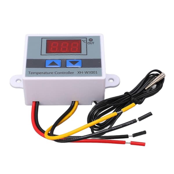 Temperaturkontroller -50 til 110 Temp Regulator Kontrollbryter Digitalt Display Termostat 100-220V 1500W