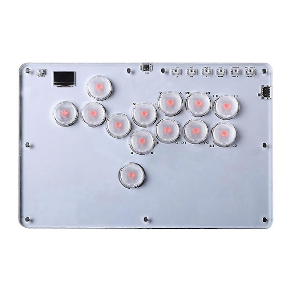 13 Taster Joystick Tastatur Arkade Stick Controller til //Switch/Steam Mini Arkade Controller