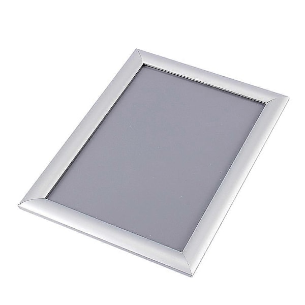 A4 Aluminium Snäppram Bildram Affischhållare Clip Display Vägg Anslagstavla Skyltar
