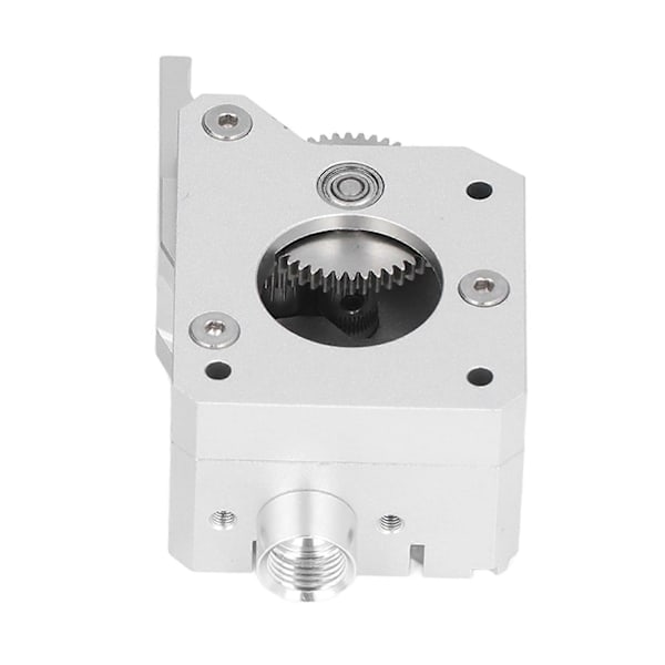 Dubbelväxlad Extruder Metall Silver MK8 3D-skrivartillbehör Ersättningsdel för Prusa I3 Mk3 Högerhänt