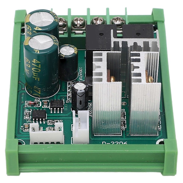 Hög Effekt Motorstyrningsmodul PWM DC Motorvarvtalsregulator DIN-skenfäste DC12?55V