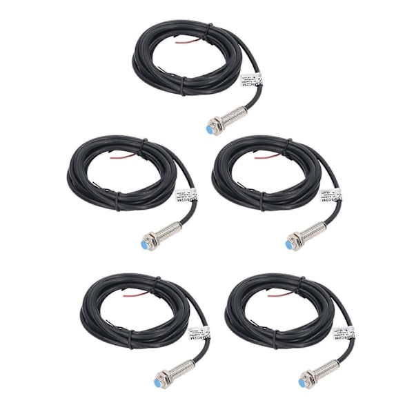 5 stk. Proximity Sensor Approach Switch 4?24VDC NPN Normalt Åben til Afstandsmåling