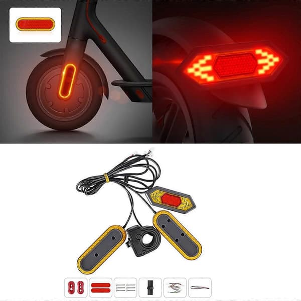 Blinkers för Mi Electric Scooter M365/ PRO/1S /Lite /Essential Scooter Reflex Bakljus