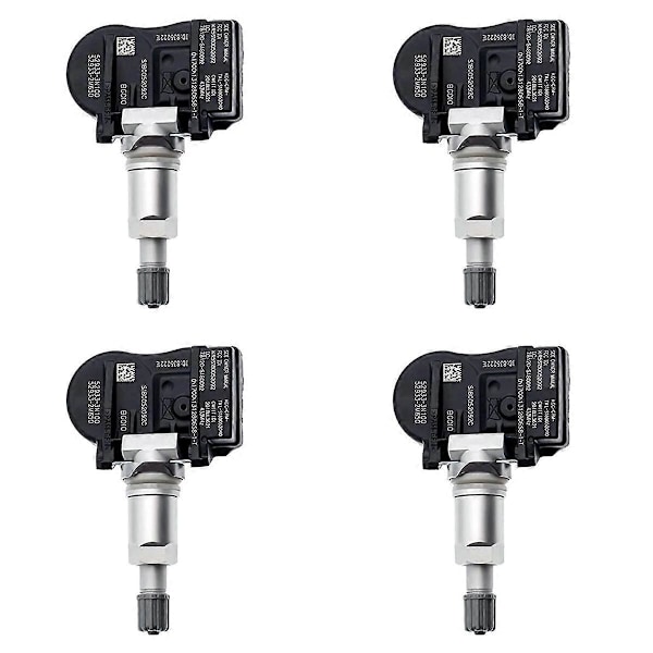 4 st TPMS däcktryckssensor 52933-3N100 för Accent I30 Ix20 Ceed 52933-2J100 52933-B1100 433MHz