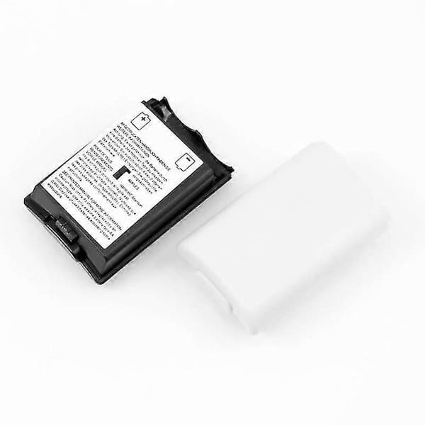 2 stk. AA Batteri Plastik Hårdt Bagcover Beskyttelse Kompatibel Xbox 360 Controller Black