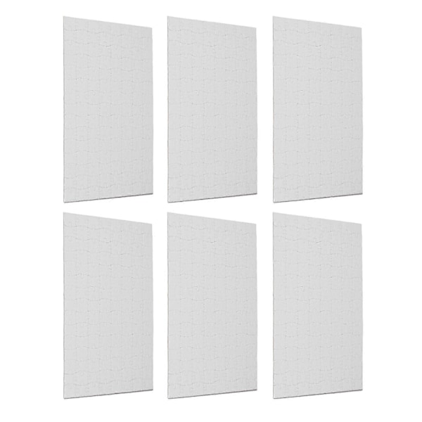 10 Sarjaa Tyhjiä Palapelejä Sublimaatio Lämmönsiirto A4 20cmx29cm 120kpl DIY-sarja