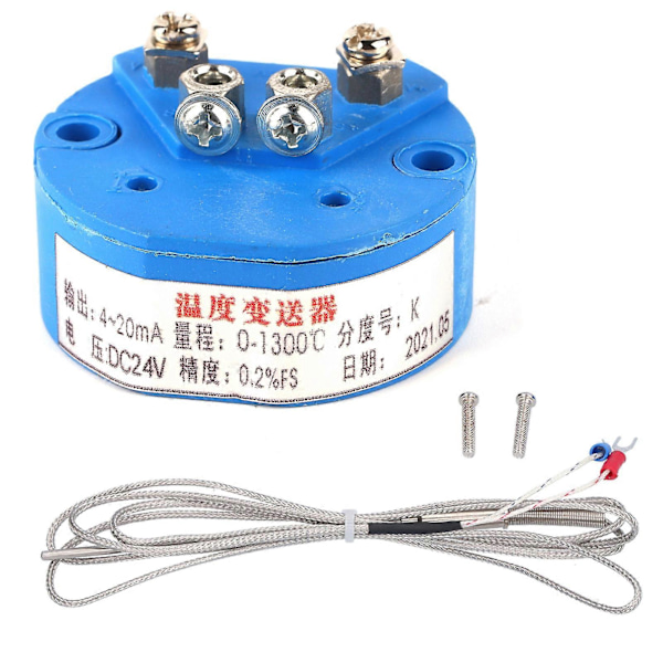 Temperatursensor Transmitter K Type Termoelement Elektroniske Komponenter SBWR DC 24V