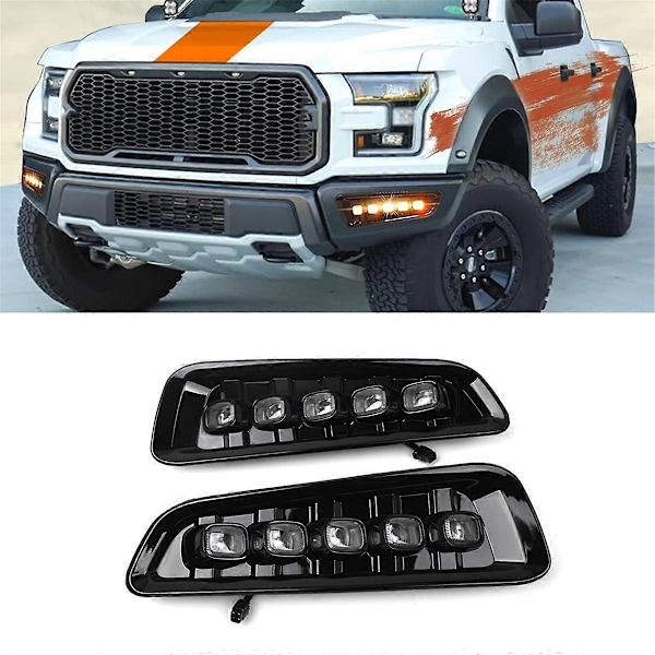 2 st DRL LED Varselljus för 2017 2018 2019 2020