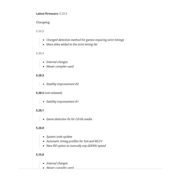 För GDEMU V5.20.5 Optisk Drivenhet Emuleringskort Kit för Dreamcast GDU DC VA1 Konsol SD Förlängning Svart+Vit