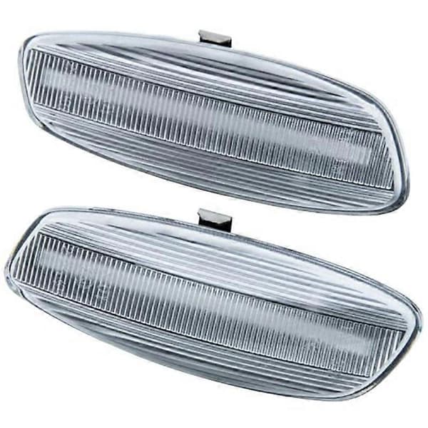 Klar Glas Normal LED Sidemarkeringslys til 207 3008 5008 til C3 C4 C5 Blinklys