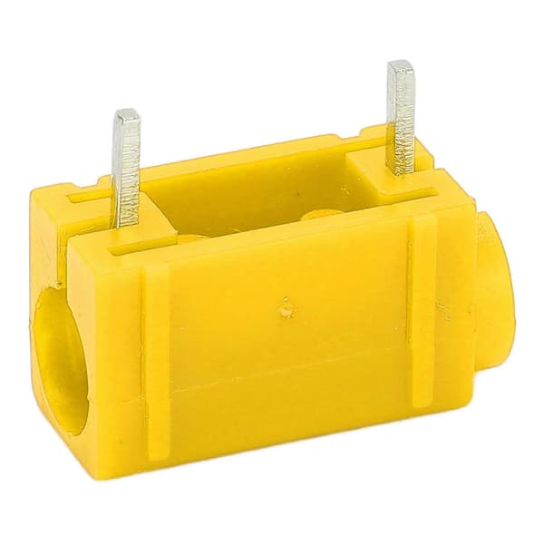 5 stk. 4mm Banan Socket Profesjonell Nikkelbelagt Messing PCB Panel Banan Socket Tilbehør for Multimeter Gul