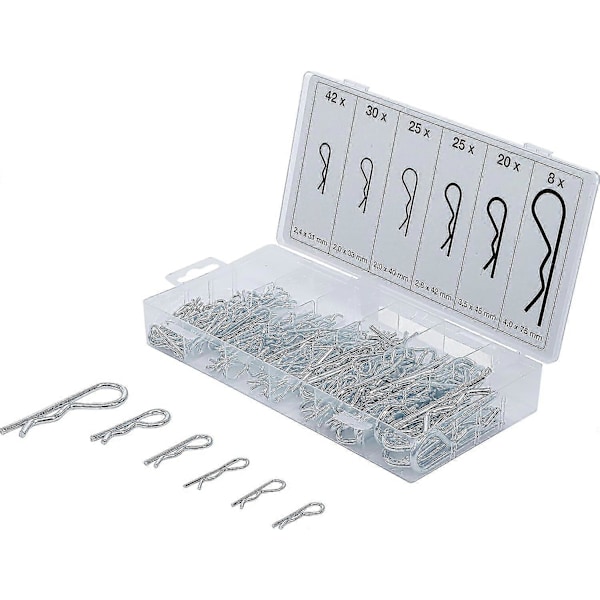 Fjærstift Sortiment | 2.4 - 4.0 Mm | 150 Stykker