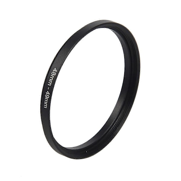 48mm till 49mm Kamera Filter Objektiv 48mm-49mm Step Up Ring Adapter
