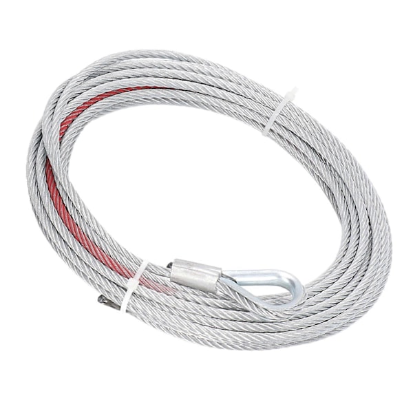 4500LBS Spilkabel Wire Rustfrit Stål Reb 5,5 mm Diameter 10 m Længde til Bugseringsspil