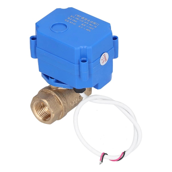 Motoriserad kulventil DN15 Mini Elektrisk Rak Hydraulisk Utrustning DC3-6V