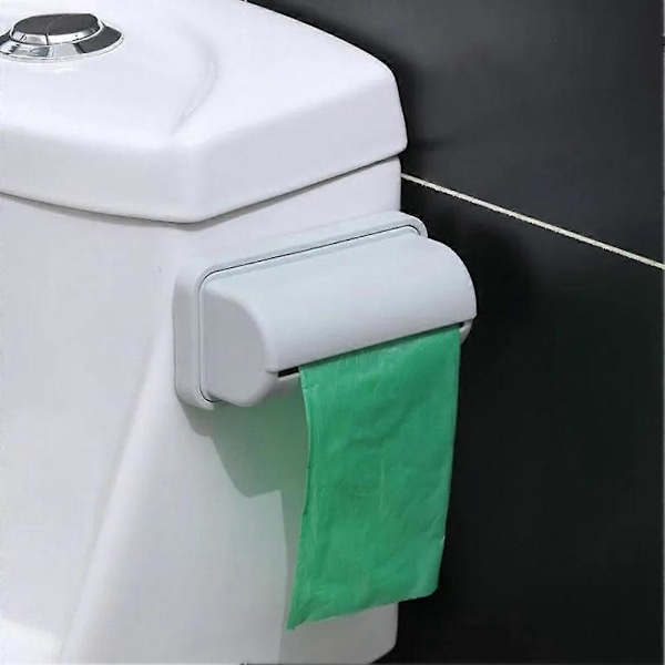 Home Simple Punch-Free Søppelpose Oppbevaringsboks Veggmontert Utrekkbar Oppbevaringsboks Enkel Søppelpose Oppbevaringsboks A