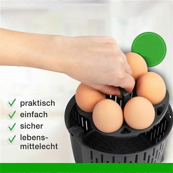 For TM5 TM6 TM31 Eggeholder Damp Egg Rack Multifunksjonell Eggestativ Kjøkkenredskaper
