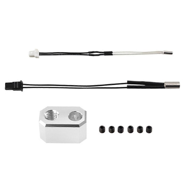 För Prusa MK4 24V 40W Värmare Termometer Linje och Värmeblocksats för 3D-skrivare Extruderdelar