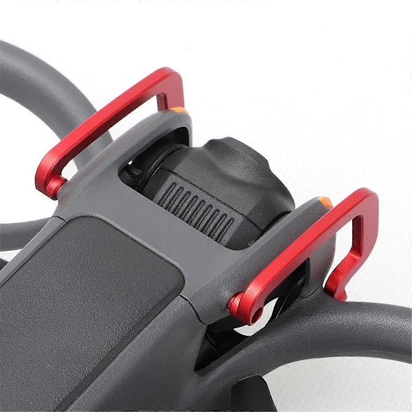 Gimbal Linsebeskytter for Avata 2 Topp Beskyttelsesbøyler Anti-Kollisjon for Avata 2 Drone Tilbehør Svart