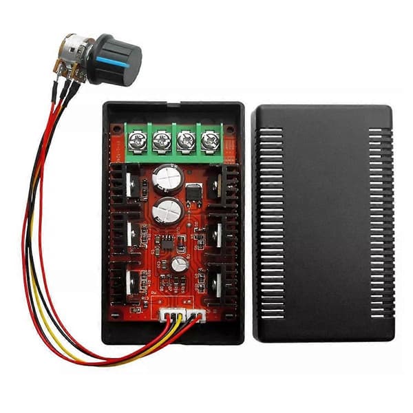 2000W DC12V/24V/48V MAX 40A DC Motor Hastighetskontroller PWM Spenningsregulator Justerbar Effektkontroll HHO RC Vifte Guvernør